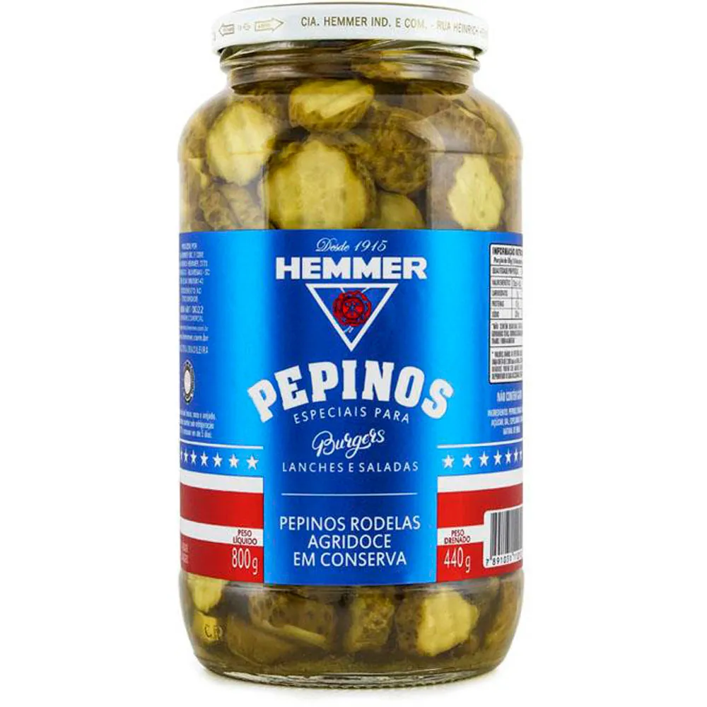 PEPINOS BURGER ROD AGRID HEMMER PT VD 440GR