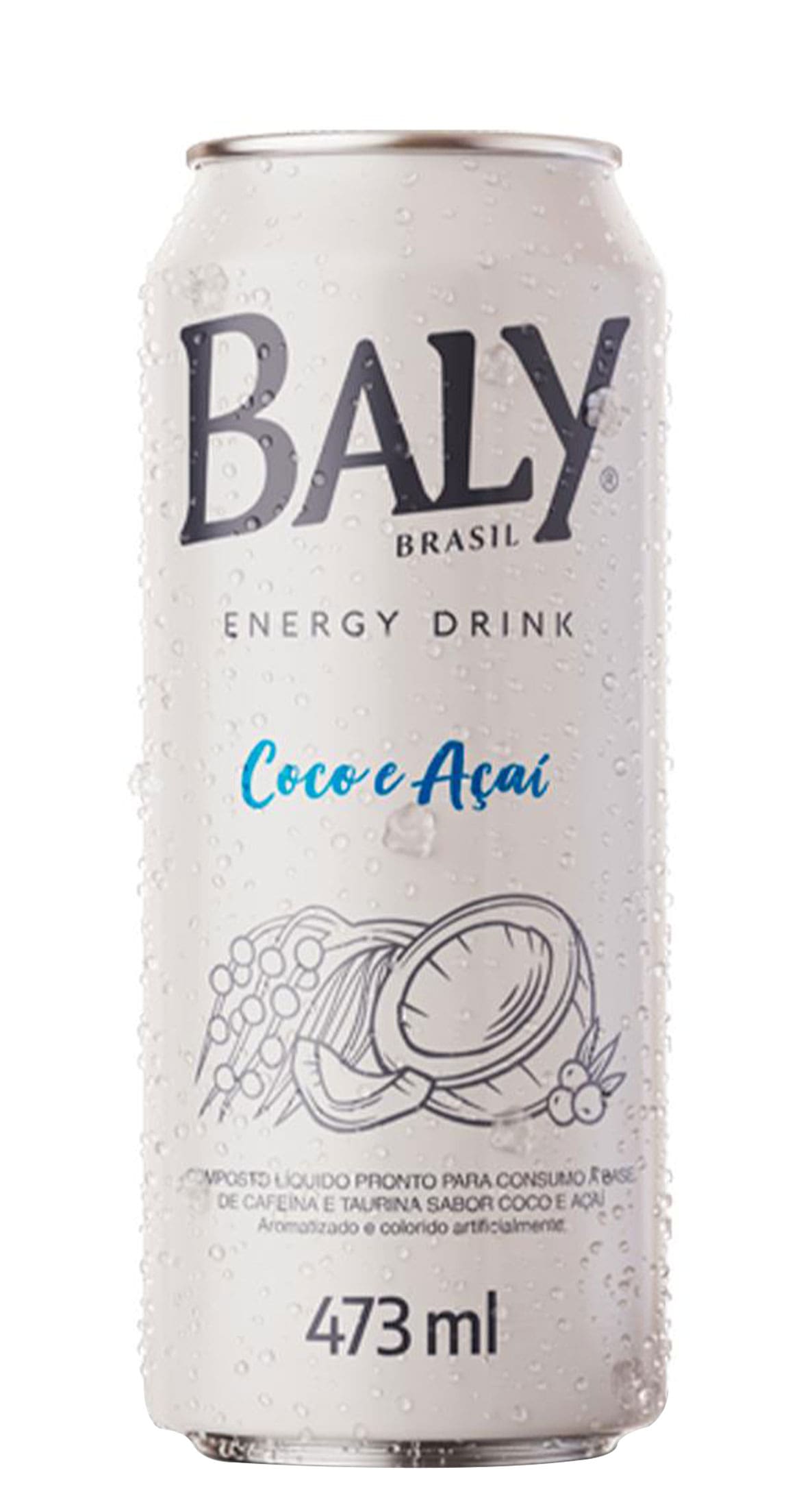 ENERG. BALY BRASIL COCO E AÇAI LT 473ML