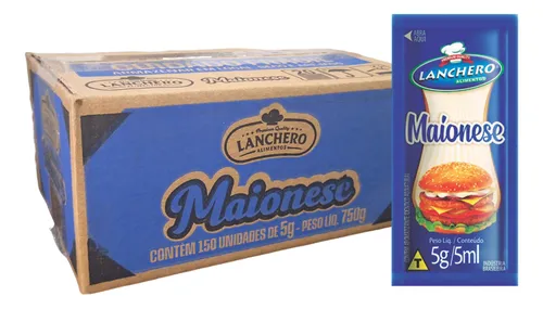 MAIONESE SACHE LANCHERO 150X5G