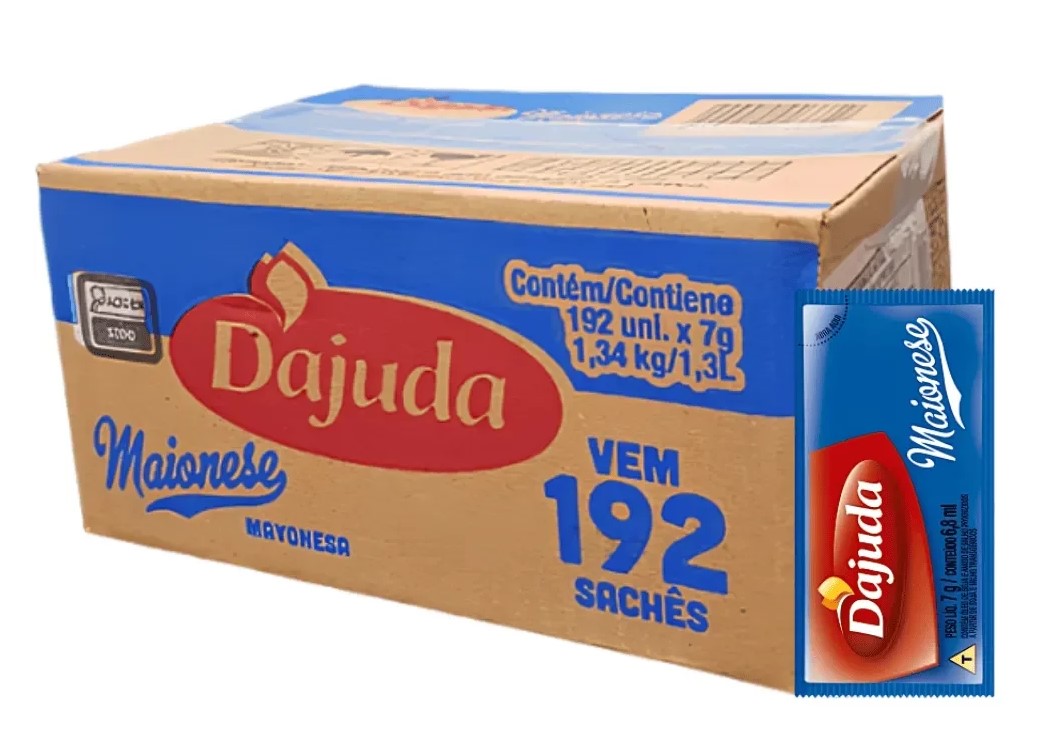 MAIONESE DAJUDA SACHE CX 192X7GR