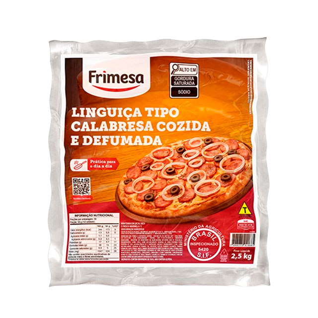 LING CALAB FRIMESA TORTA PCT 2,5KG