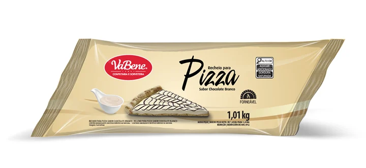 RECHEIO ARTESANAL VABENE 1,01KG CHOCOLATE BRANCO