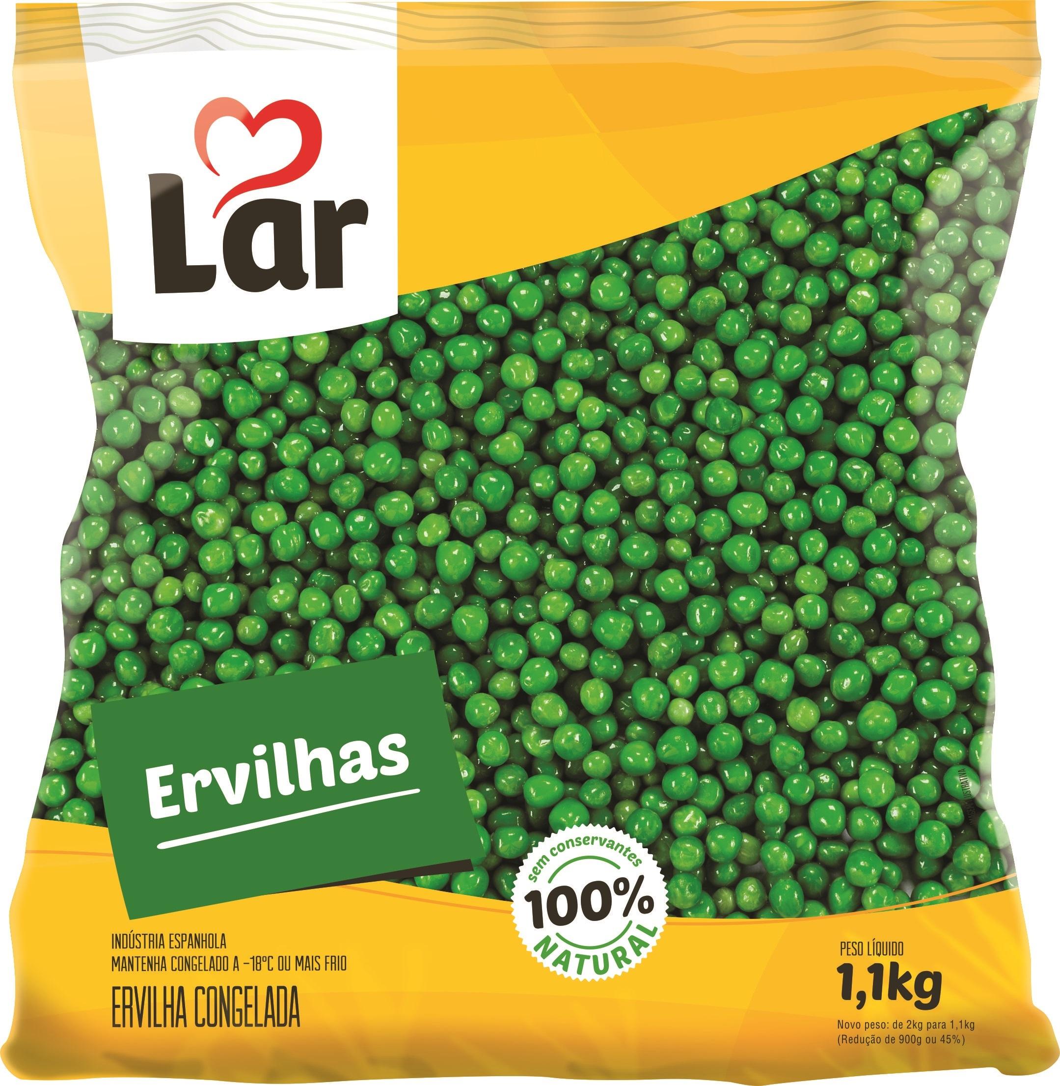 ERVILHA CONG. LAR PCT 1,100KG