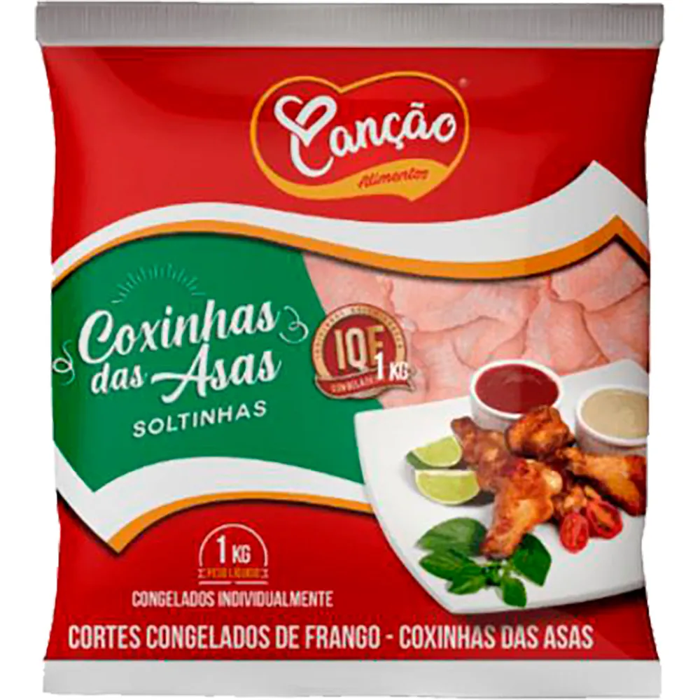 FRANGO COXINHA DA ASA CANÇÃO (CAIXA FECHADA)